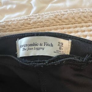 Abercrombie jean legging maternity pant